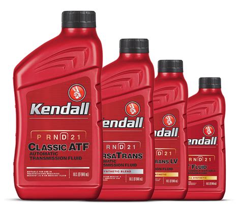 kendall transmission fluid chart.